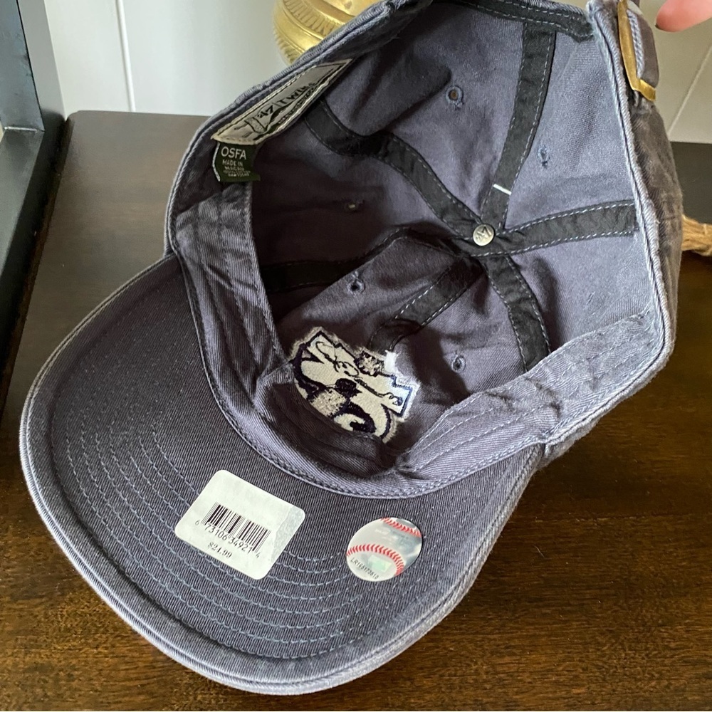 NWT 47 Twins New York Yankees Mariano Rivera 602 Saves Hat All Time Leader Grey - Picture 6 of 10